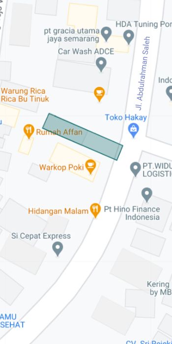 Kantor Jl. Abdul Rahman Saleh 53 Semarang Map